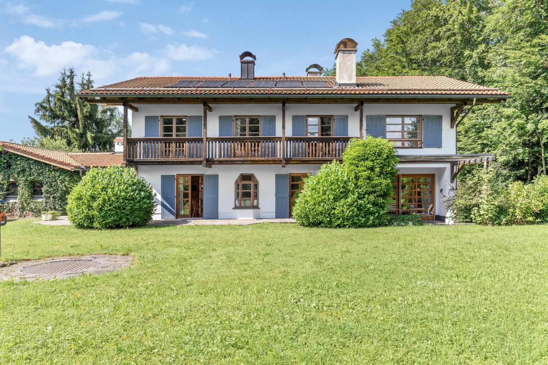 Luxus-Villa Mit Indoorpool, Sauna & Offenem Kamin Siegsdorf Exterior foto